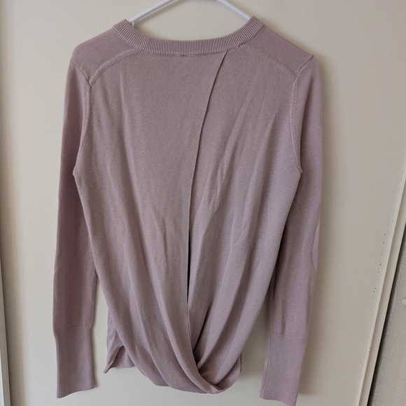 lululemon Womens 8 Bring It Backbend Sweater Purple Activewear Athleisure - Picture 5 of 6